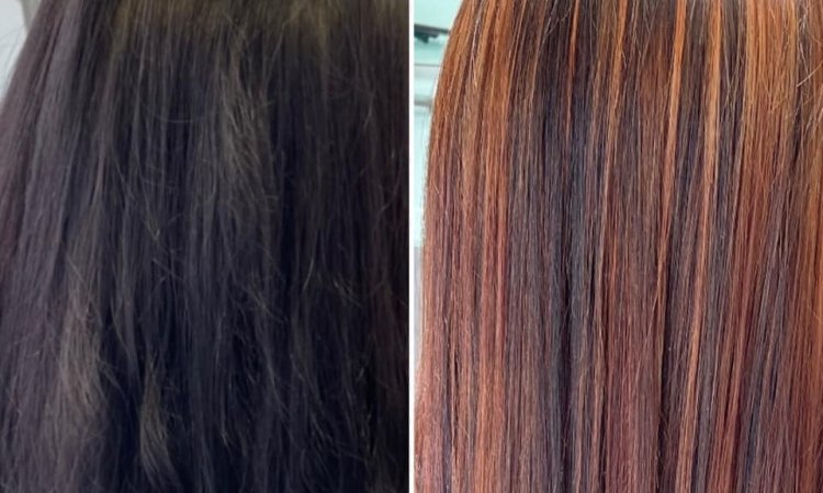 Salon de coiffure pour réalisation de mèches sur cheveux longs à Saint-Denis